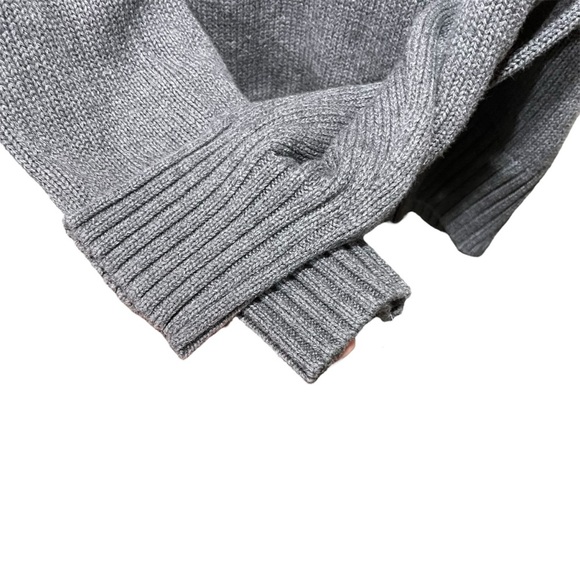 Alex Mill Women’s Gray Cotton Wool Aiden Hooded Knit Sweater XL - Picture 6 of 12